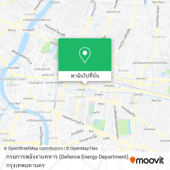 กรมการพลังงานทหาร (Defence Energy Department) แผนที่