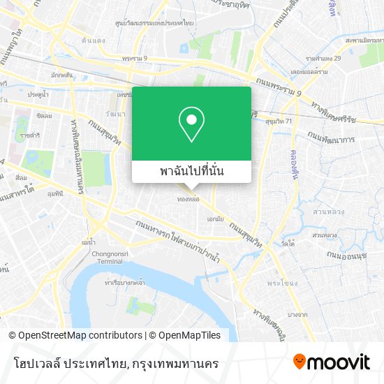 โฮปเวลล์ ประเทศไทย แผนที่