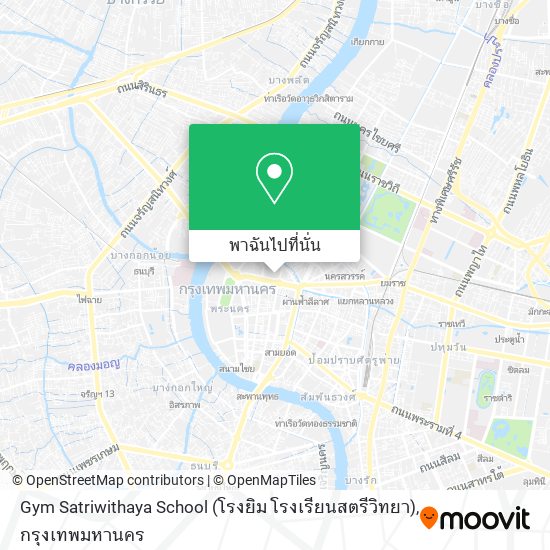 Gym Satriwithaya School (โรงยิม โรงเรียนสตรีวิทยา) แผนที่