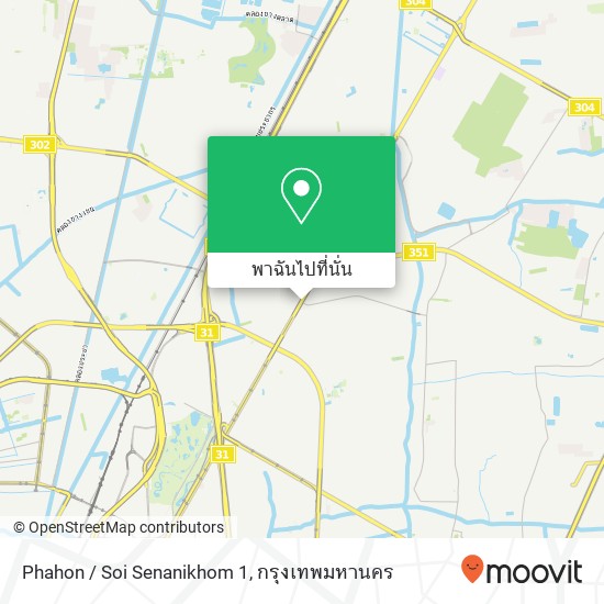 Phahon / Soi Senanikhom 1 แผนที่