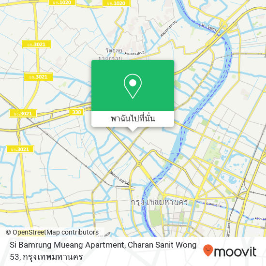 Si Bamrung Mueang Apartment, Charan Sanit Wong 53 แผนที่