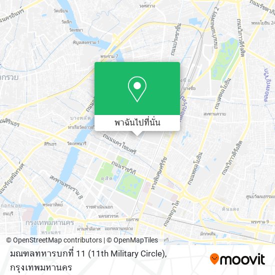 มณฑลทหารบกที่ 11 (11th Military Circle) แผนที่