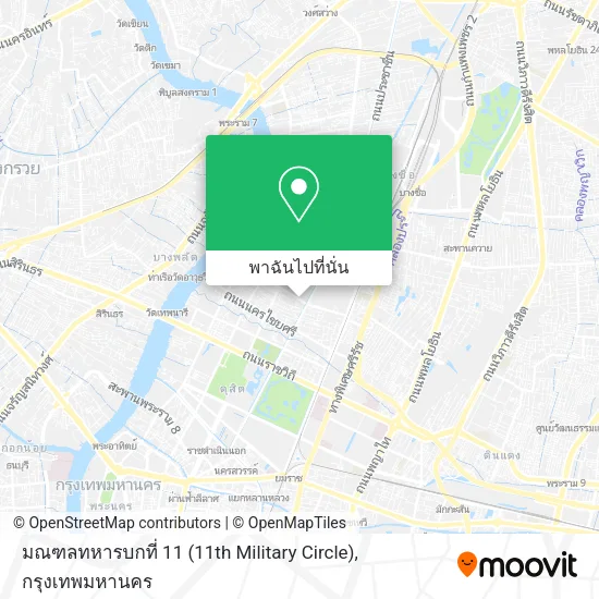 มณฑลทหารบกที่ 11 (11th Military Circle) แผนที่