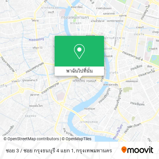 ซอย 3 / ซอย กรุงธนบุรี 4 แยก 1 แผนที่