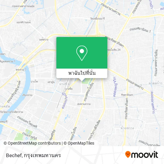 Bechef แผนที่