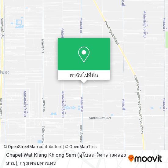 Chapel-Wat Klang Khlong Sam (อุโบสถ-วัดกลางคลองสาม) แผนที่