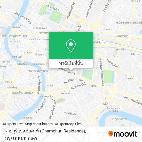 จามจุรี เรสซิเดนท์ (Chamchuri Residence) แผนที่