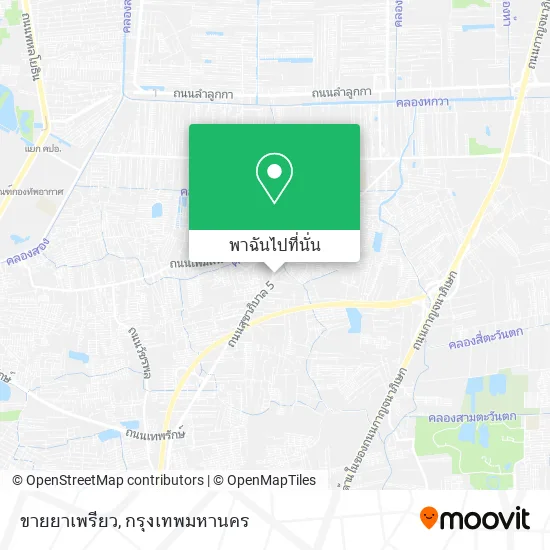 ขายยาเพรียว แผนที่
