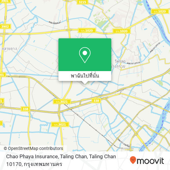 Chao Phaya Insurance, Taling Chan, Taling Chan 10170 แผนที่