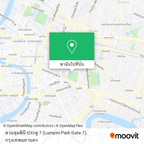 สวนลุมพินี-ประตู 7 (Lumpini Park-Gate 7) แผนที่