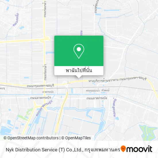 Nyk Distribution Service (T) Co.,Ltd. แผนที่