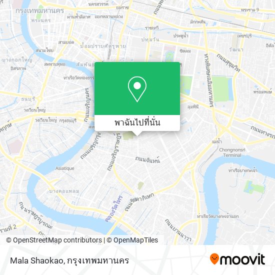 Mala Shaokao แผนที่