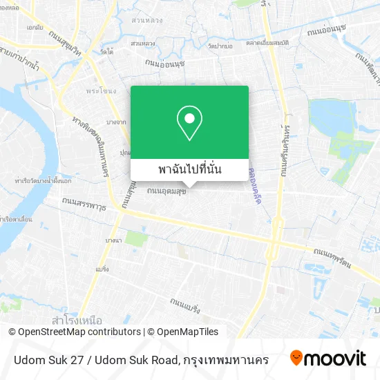 Udom Suk 27 / Udom Suk Road แผนที่
