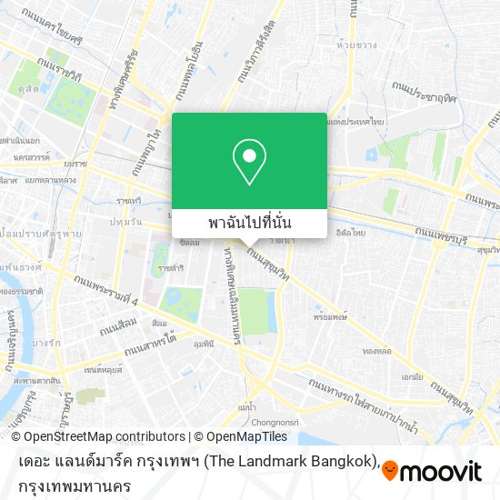 เดอะ แลนด์มาร์ค กรุงเทพฯ (The Landmark Bangkok) แผนที่