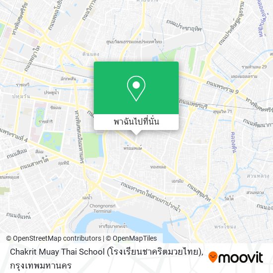 Chakrit Muay Thai School (โรงเรียนชาคริตมวยไทย) แผนที่