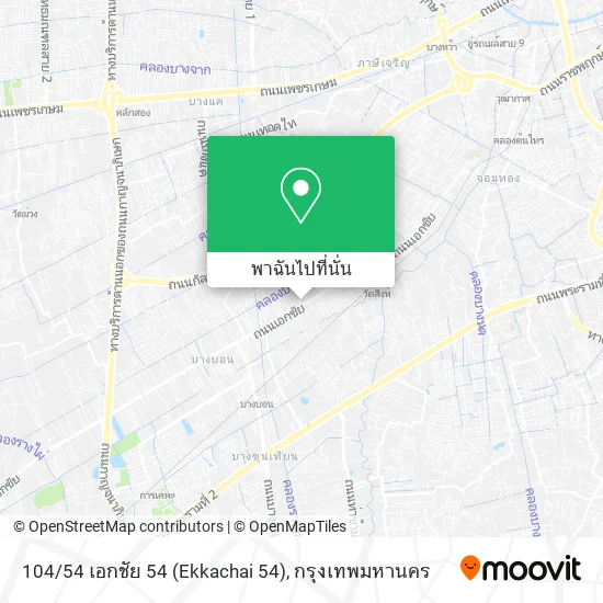 104/54 เอกชัย 54 (Ekkachai 54) แผนที่