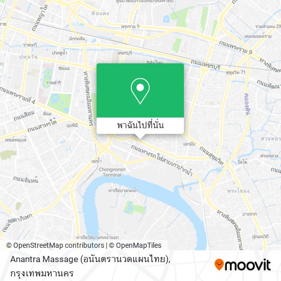 Anantra Massage (อนันตรานวดแผนไทย) แผนที่