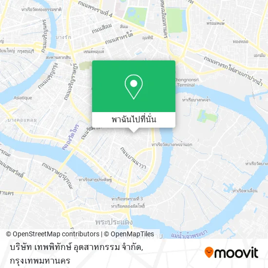 บริษัท เทพพิทักษ์ อุตสาหกรรม จำกัด แผนที่