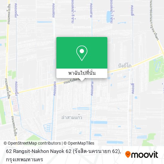 62 Rangsit-Nakhon Nayok 62 (รังสิต-นครนายก 62) แผนที่