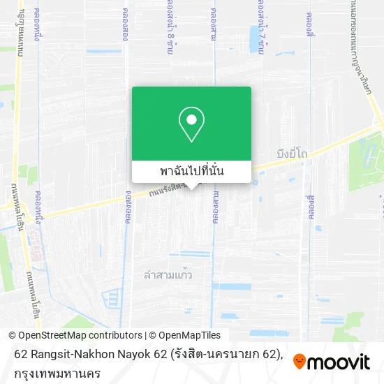 62 Rangsit-Nakhon Nayok 62 (รังสิต-นครนายก 62) แผนที่