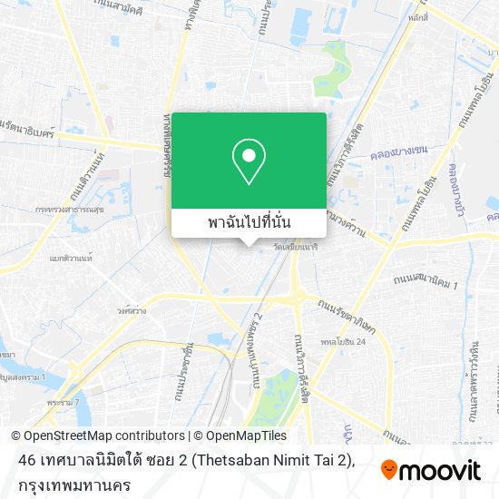 46 เทศบาลนิมิตใต้ ซอย 2 (Thetsaban Nimit Tai 2) แผนที่