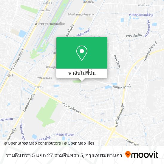 รามอินทรา 5 แยก 27 รามอินทรา 5 แผนที่