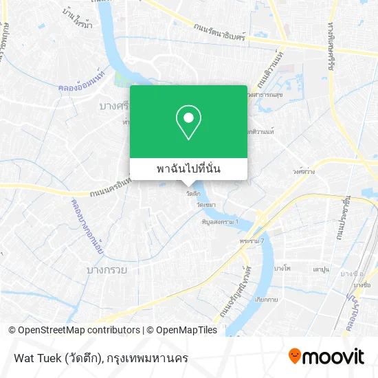 Wat Tuek (วัดตึก) แผนที่