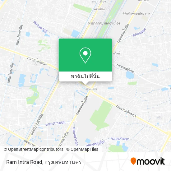 Ram Intra Road แผนที่
