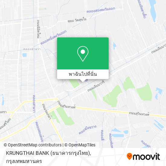 KRUNGTHAI BANK (ธนาคารกรุงไทย) แผนที่
