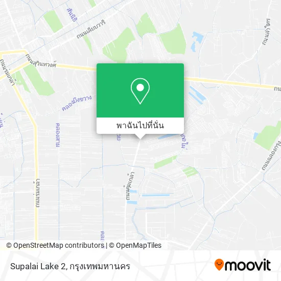 Supalai Lake 2, Khum Klao 5 แผนที่