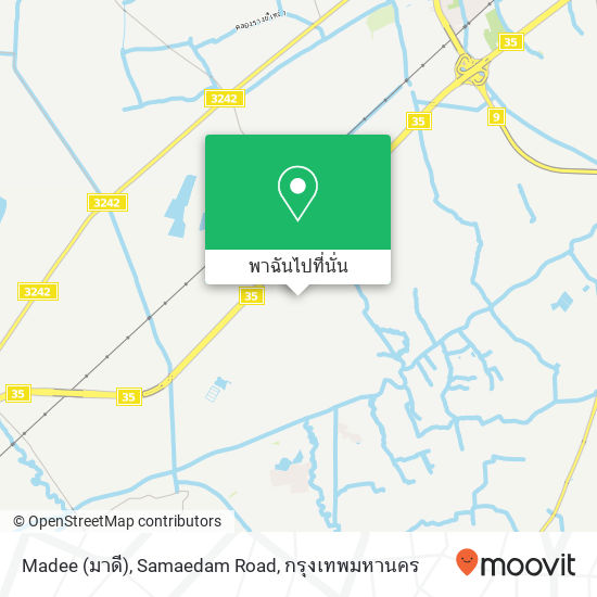 Madee (มาดี), Samaedam Road แผนที่