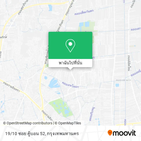 19/10 ซอย คู้บอน 52 แผนที่