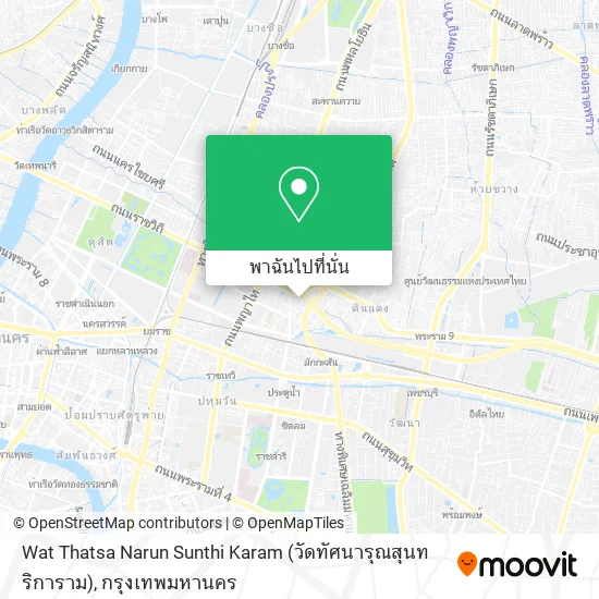 Wat Thatsa Narun Sunthi Karam (วัดทัศนารุณสุนทริการาม) แผนที่