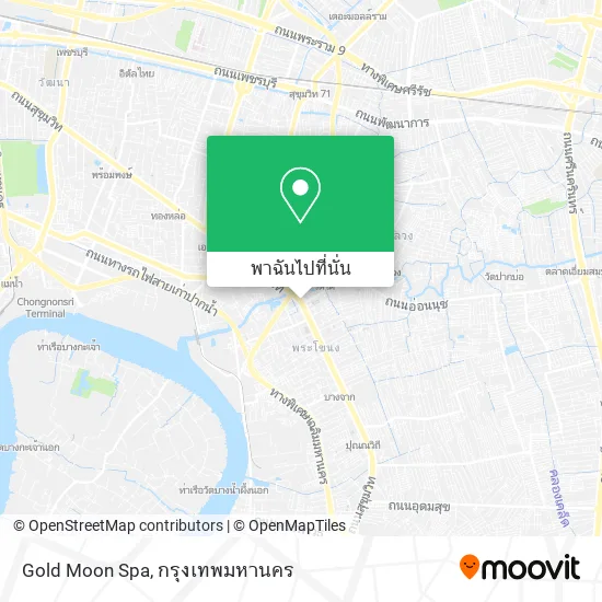 Gold Moon Spa แผนที่