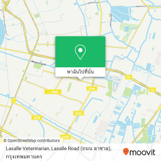 Lasalle Veterinarian, Lasalle Road (ถนน ลาซาล) แผนที่