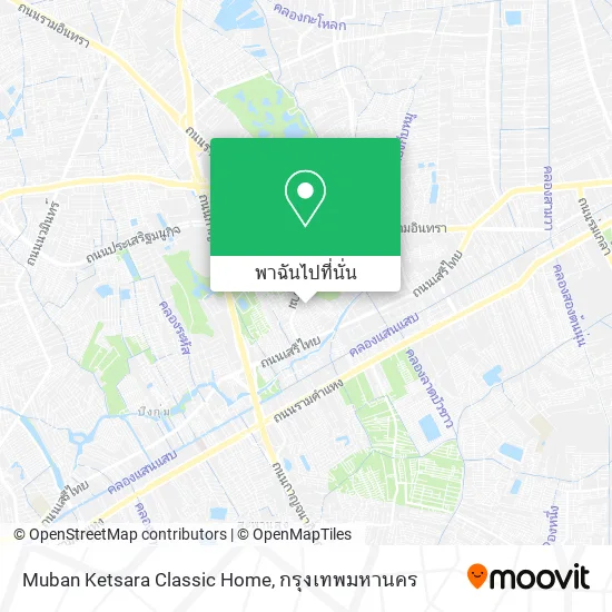 Muban Ketsara Classic Home แผนที่