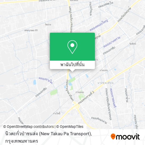 นิวตะกั่วป่าขนส่ง (New Takau Pa Transport) แผนที่