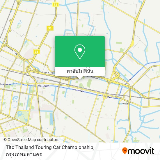 Titc Thailand Touring Car Championship แผนที่