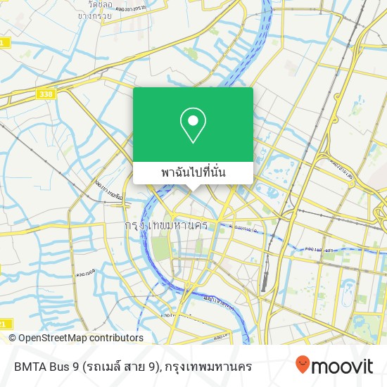 BMTA Bus 9 (รถเมล์ สาย 9) แผนที่