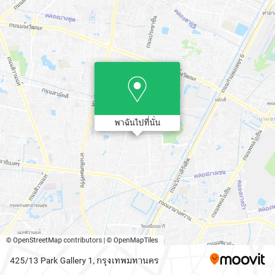 425/13 Park Gallery 1 แผนที่
