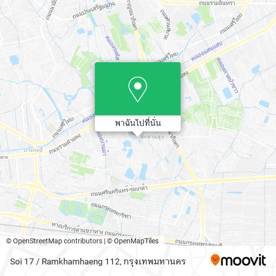 Soi 17 / Ramkhamhaeng 112 แผนที่