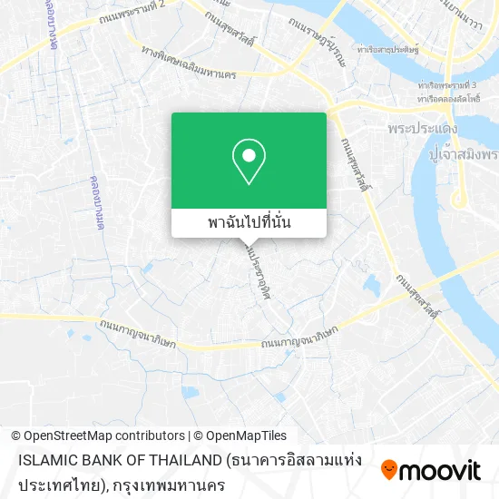 ISLAMIC BANK OF THAILAND (ธนาคารอิสลามแห่งประเทศไทย) แผนที่