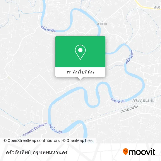 ครัวต้นทิพย์ แผนที่
