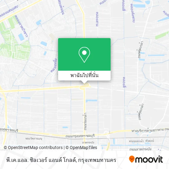 พี.เค.แอล. ซิลเวอร์ แอนด์ โกลด์ แผนที่