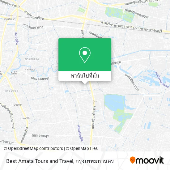 Best Amata Tours and Travel แผนที่