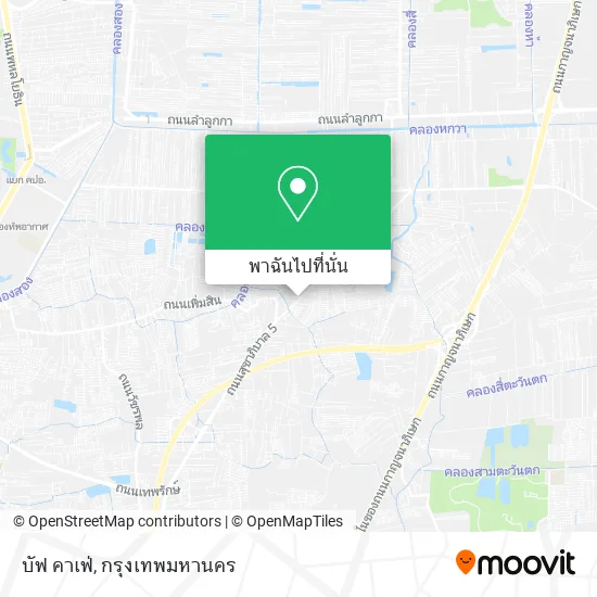บัฟ คาเฟ่ แผนที่