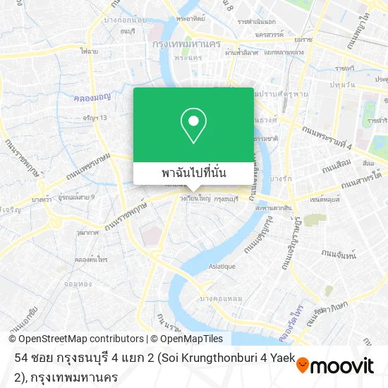 54 ซอย กรุงธนบุรี 4 แยก 2 (Soi Krungthonburi 4 Yaek 2) แผนที่