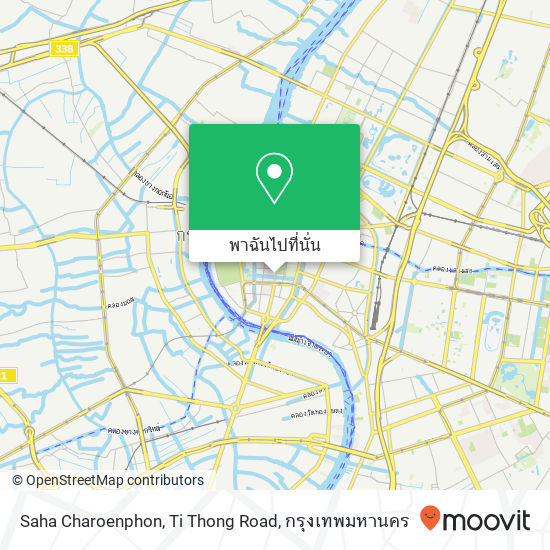 Saha Charoenphon, Ti Thong Road แผนที่