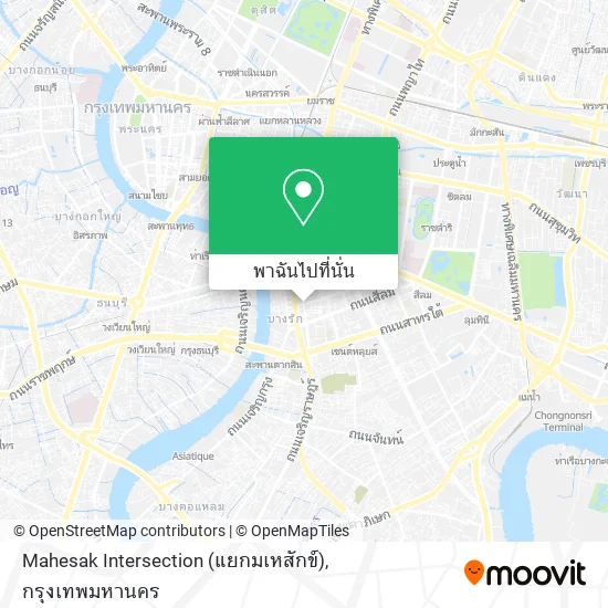 Mahesak Intersection (แยกมเหสักข์) แผนที่