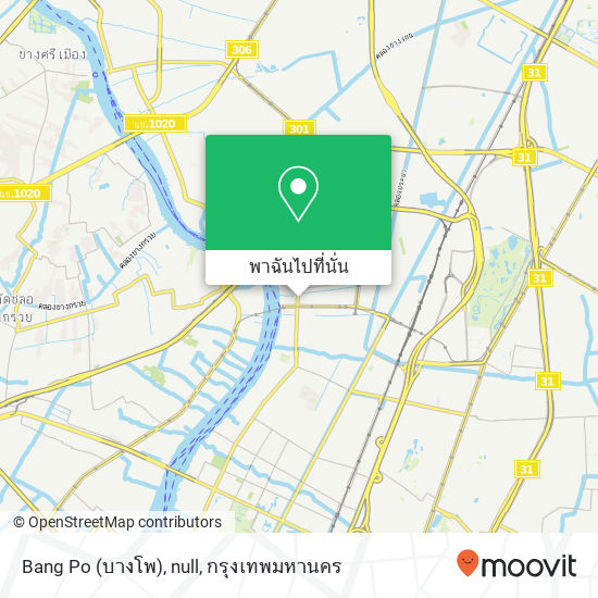 Bang Po (บางโพ), null แผนที่